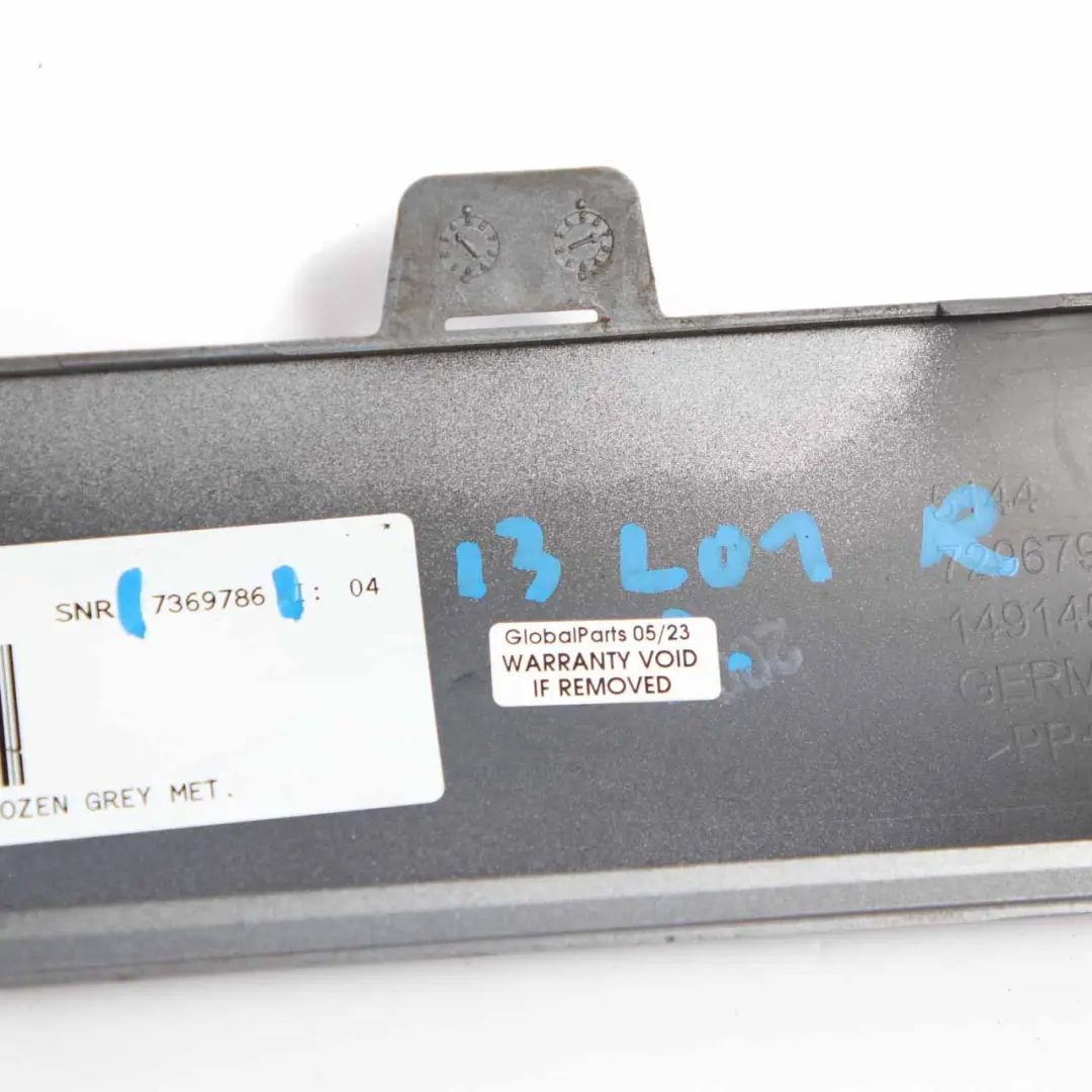 Jupe Latérale Avant Droite Seuil Porte Gris Glacé pour BMW I3 I01 à propos du numéro de pièce 7369786 BMW I3 I01 Jupe Latérale Avant Droite Seuil Porte Gris Glacé - SKU 7369786 - Numéro de pièce 7369786