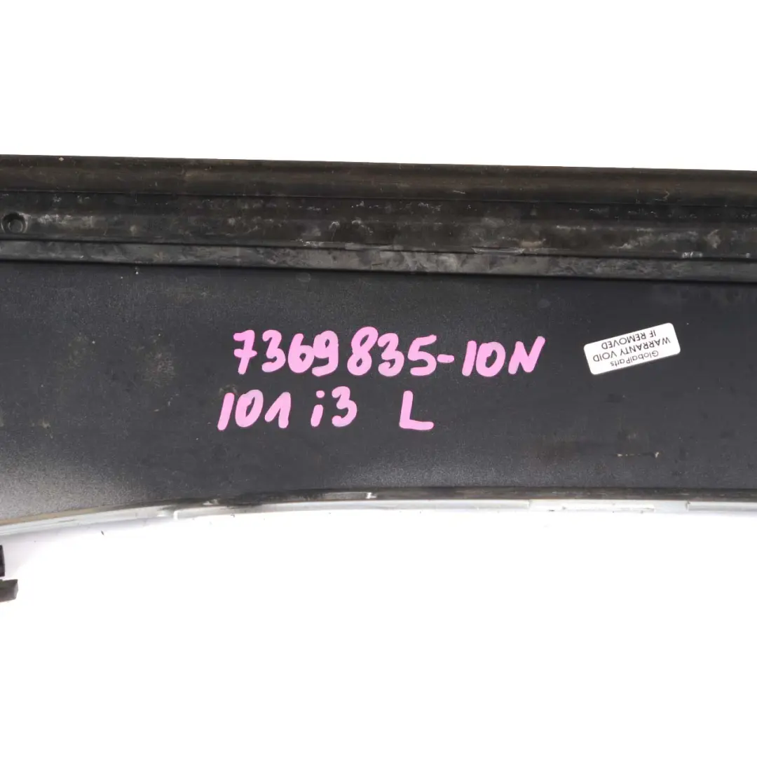 BMW i3 I01 Roof Strip Left N/S Frame Covering Panel Silver - SKU 7369835 - Part number 7369835