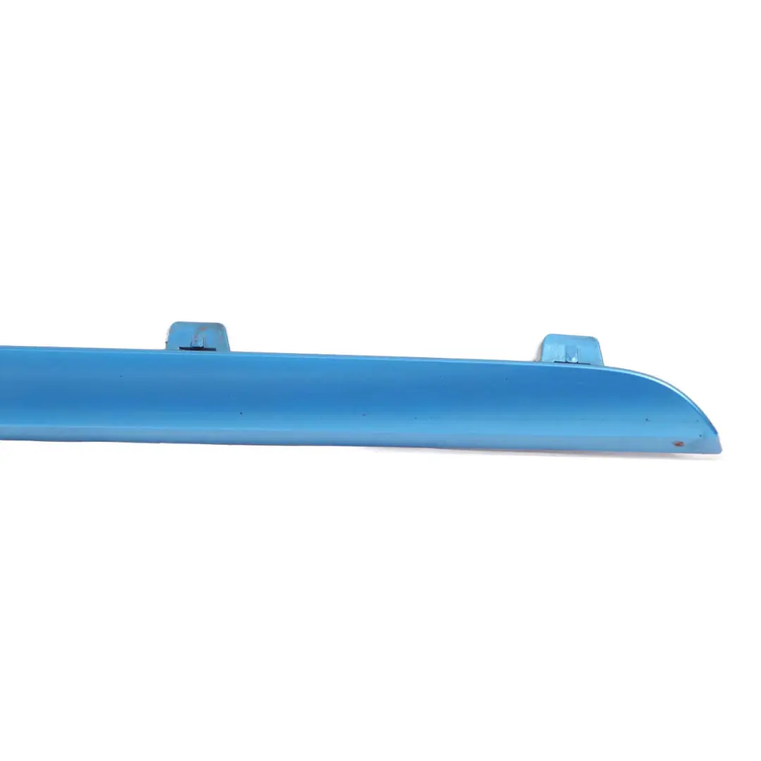 Side Skirt Front Right O/S Door Sill Strip Cover Panel i-Blue 7369784 to BMW i3 I01 with Part number 7369840 BMW i3 I01 Side Skirt Front Right O/S Door Sill Strip Cover Panel i-Blue 7369784 - SKU 7369840 - Part number 7369840