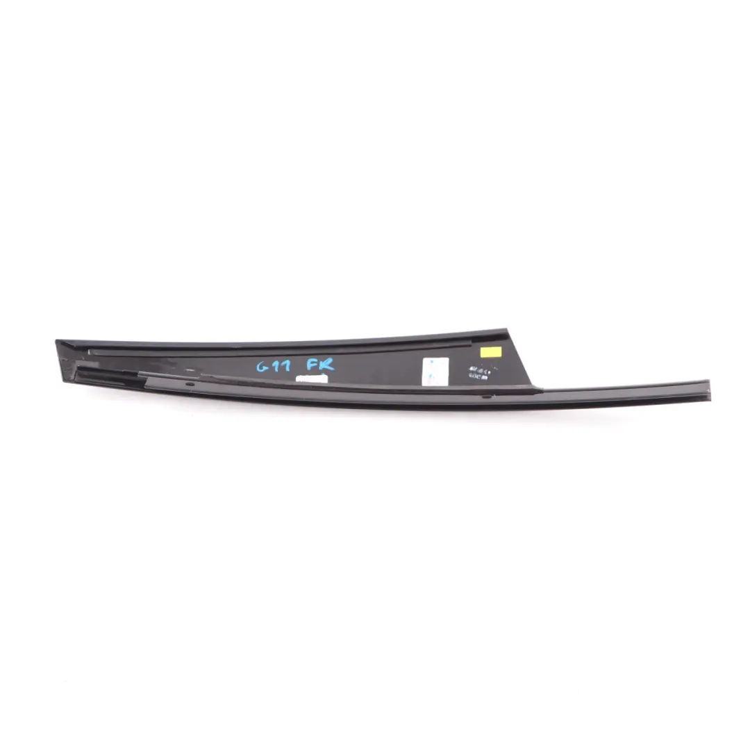 BMW G11 Cover Column B-Pillar Door Front Right O/S Trim Strip High Gloss - SKU 7369884 - Part number 7369884