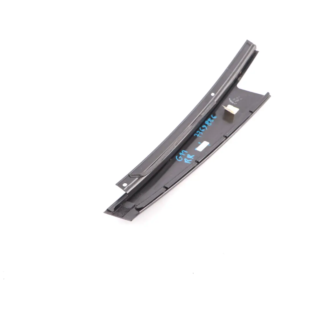 Column B-Pillar Door Rear Right O/S Trim Strip High Gloss to BMW G11 Cover with Part number 7369886 BMW G11 Cover Column B-Pillar Door Rear Right O/S Trim Strip High Gloss - SKU 7369886 - Part number 7369886