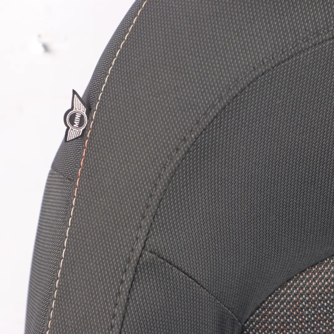 Mini Cooper One F55 Front Left N/S Cloth Seat Fabric Firework / Carbon Black - SKU RHD-7369981-2 - Part number 7369981