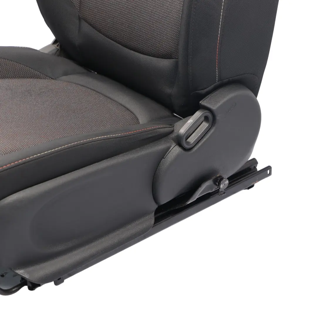 Mini Cooper One F55 Front Left N/S Cloth Seat Fabric Firework / Carbon Black - SKU RHD-7369981-2 - Part number 7369981