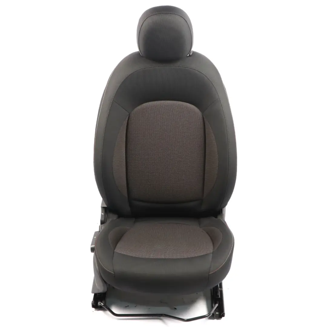 Front Right O/S Cloth Seat Fabric Firework / Carbon Black to Mini Cooper One F55 with Part number 7369982 Mini Cooper One F55 Front Right O/S Cloth Seat Fabric Firework / Carbon Black - SKU 7369982 - Part number 7369982
