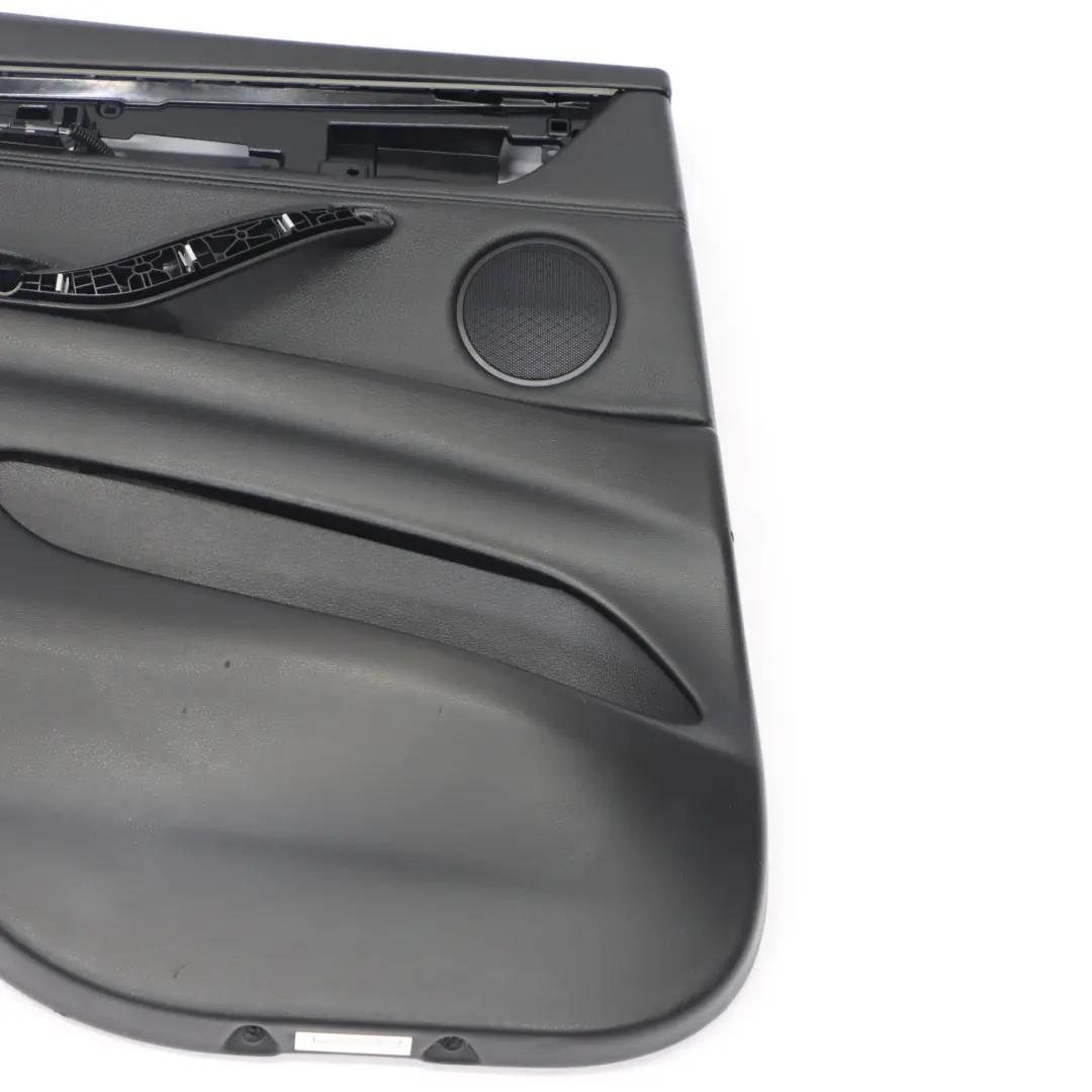 Scheda Porta Posteriore Sinistra Rivestimento Pelle Nero per BMW X5 F15 con numero di parte 7370041 BMW X5 F15 Scheda Porta Posteriore Sinistra Rivestimento Pelle Nero - SKU 7370041 - Numero di parte 7370041