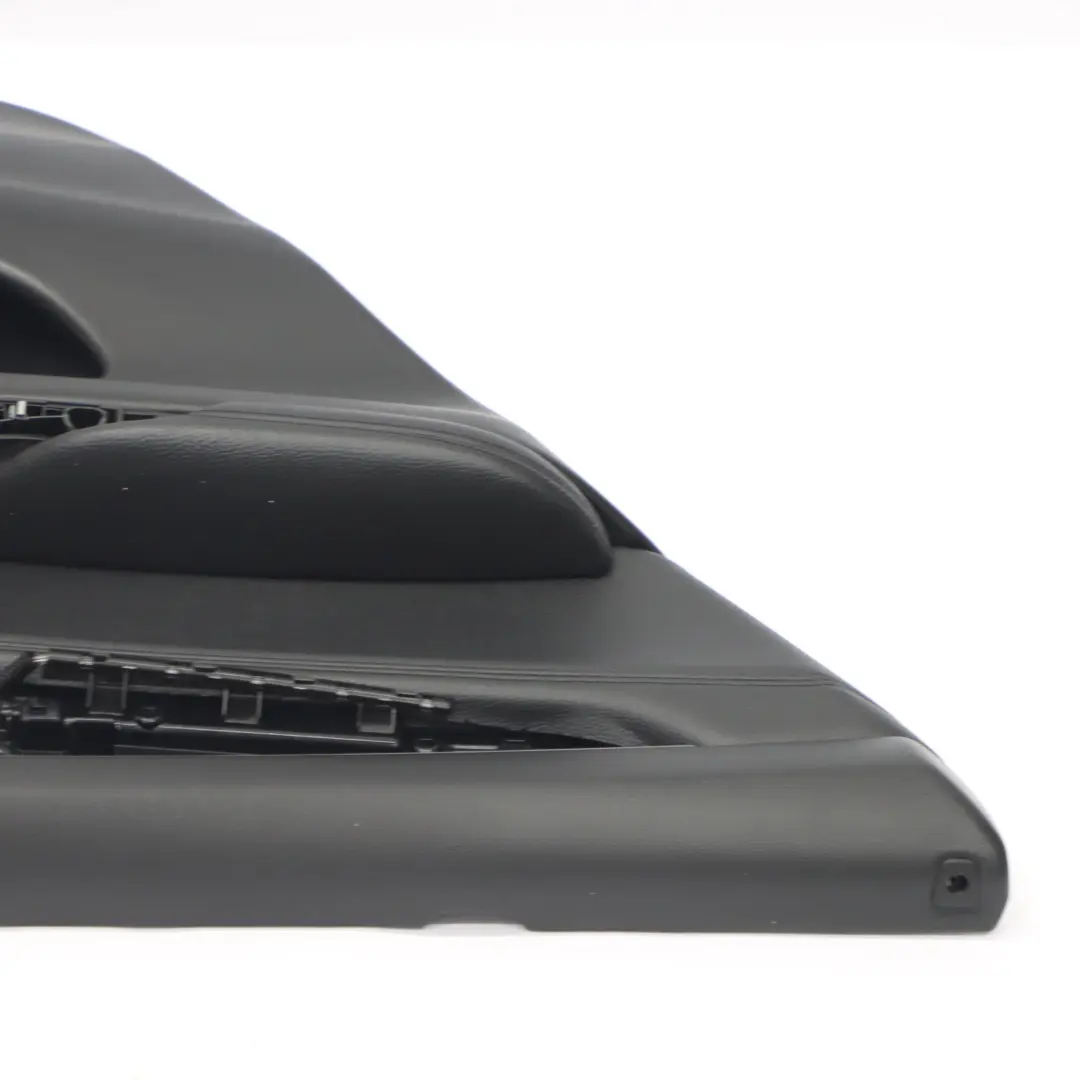 BMW X5 F15 Tarjeta de Puerta Trasera Izquierda Guarnición Cuero Negro - SKU 7370041 - Número de pieza 7370041