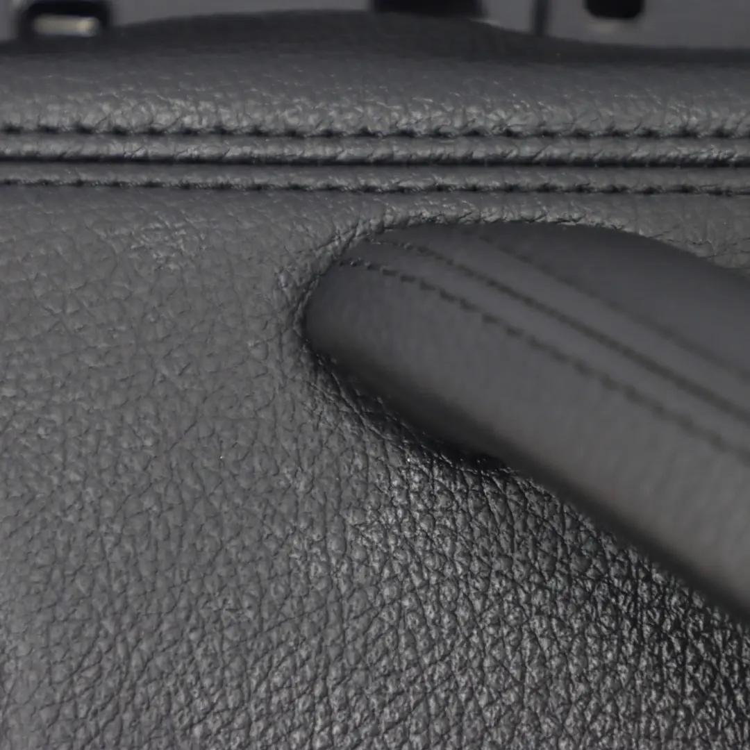 BMW X5 F15 Scheda Porta Posteriore Destra Rivestimento Pelle Nero - SKU 7370042 - Numero di parte 7370042