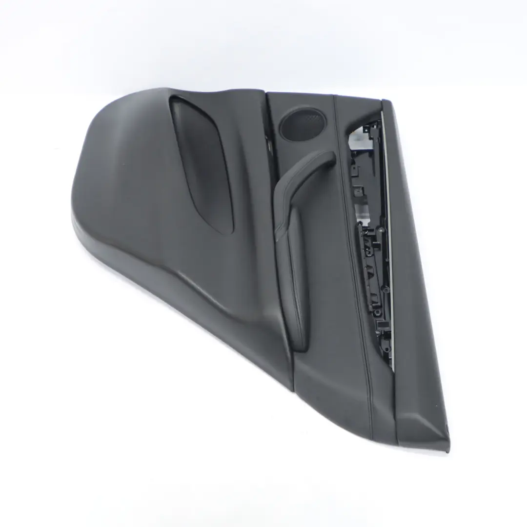 BMW X5 F15 Tarjeta de Puerta Trasera Derecha Guarnición Cuero Negro - SKU 7370042 - Número de pieza 7370042