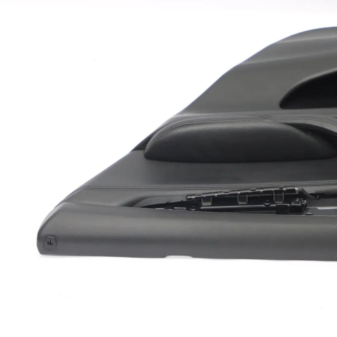 BMW X5 F15 Scheda Porta Posteriore Destra Rivestimento Pelle Nero - SKU 7370042 - Numero di parte 7370042