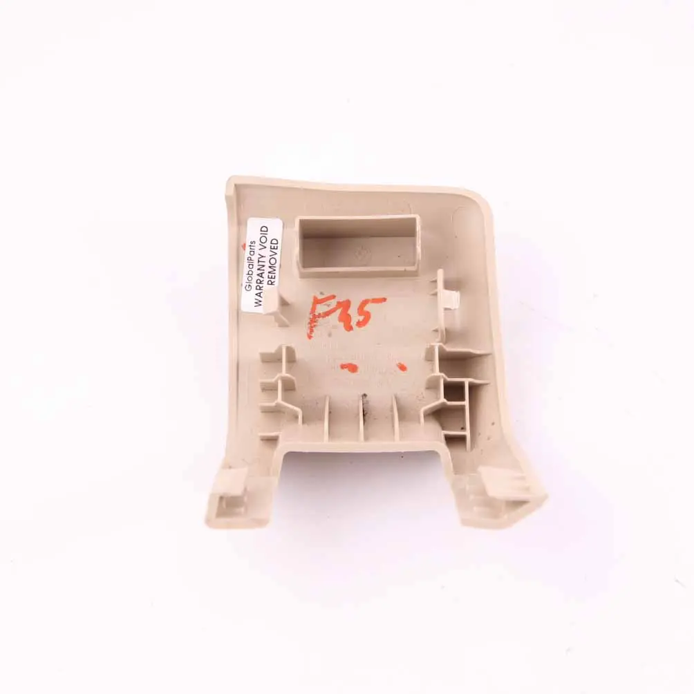 Belt Trim Covering Right O/S Canberra Beige to BMW F45 Rear Seat with Part number 7370235 BMW F45 Rear Seat Belt Trim Covering Right O/S Canberra Beige - SKU 7370235 - Part number 7370235