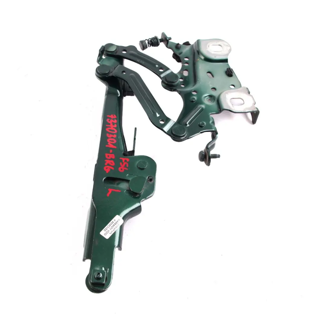 Left N/S Engine Hood Hinge Bonnet British Racing Green A67 to Mini F55 F56 F57 with Part number 7370301 Mini F55 F56 F57 Left N/S Engine Hood Hinge Bonnet British Racing Green A67 - SKU 7370301-BRG - Part number 7370301