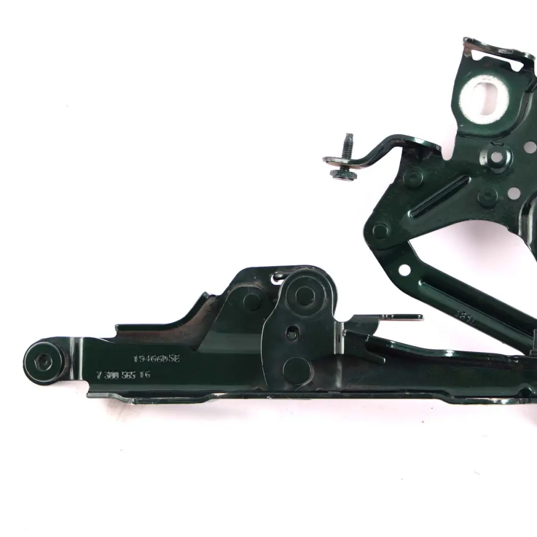 Mini F55 F56 F57 Left N/S Engine Hood Hinge Bonnet British Racing Green A67 - SKU 7370301-BRG - Part number 7370301