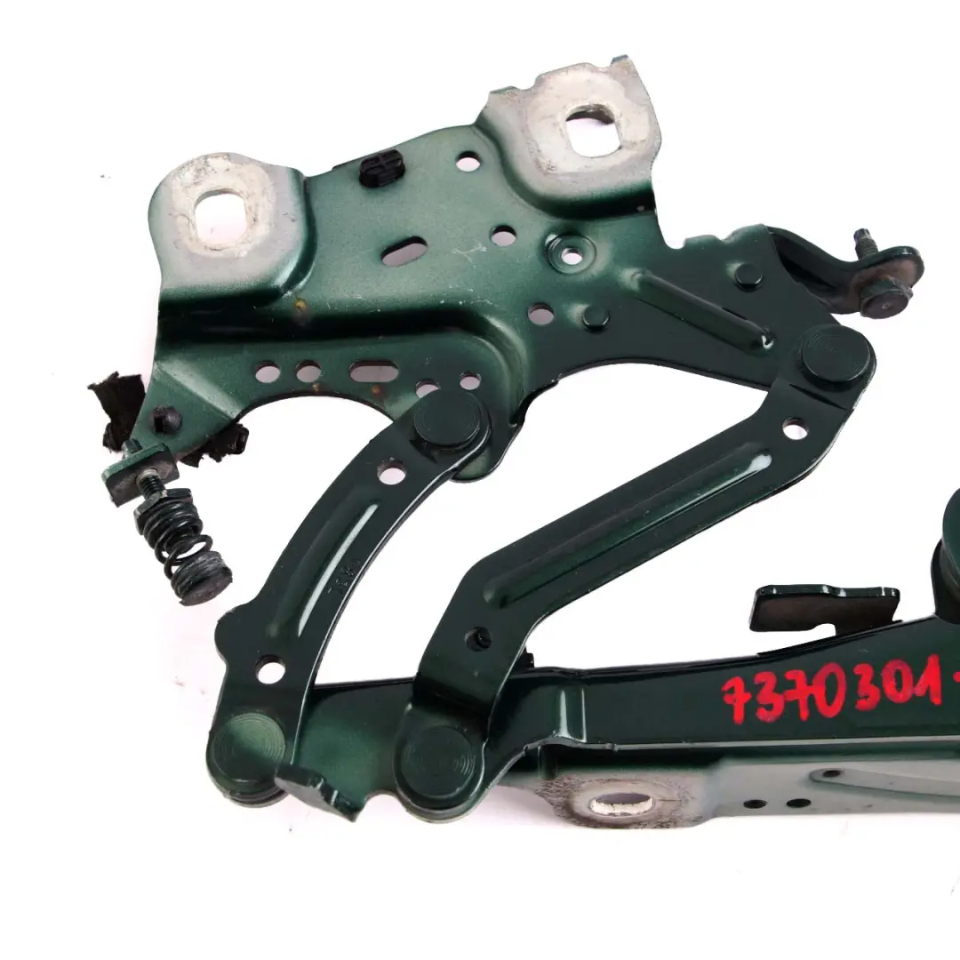 Left N/S Engine Hood Hinge Bonnet British Racing Green A67 to Mini F55 F56 F57 with Part number 7370301 Mini F55 F56 F57 Left N/S Engine Hood Hinge Bonnet British Racing Green A67 - SKU 7370301-BRG - Part number 7370301