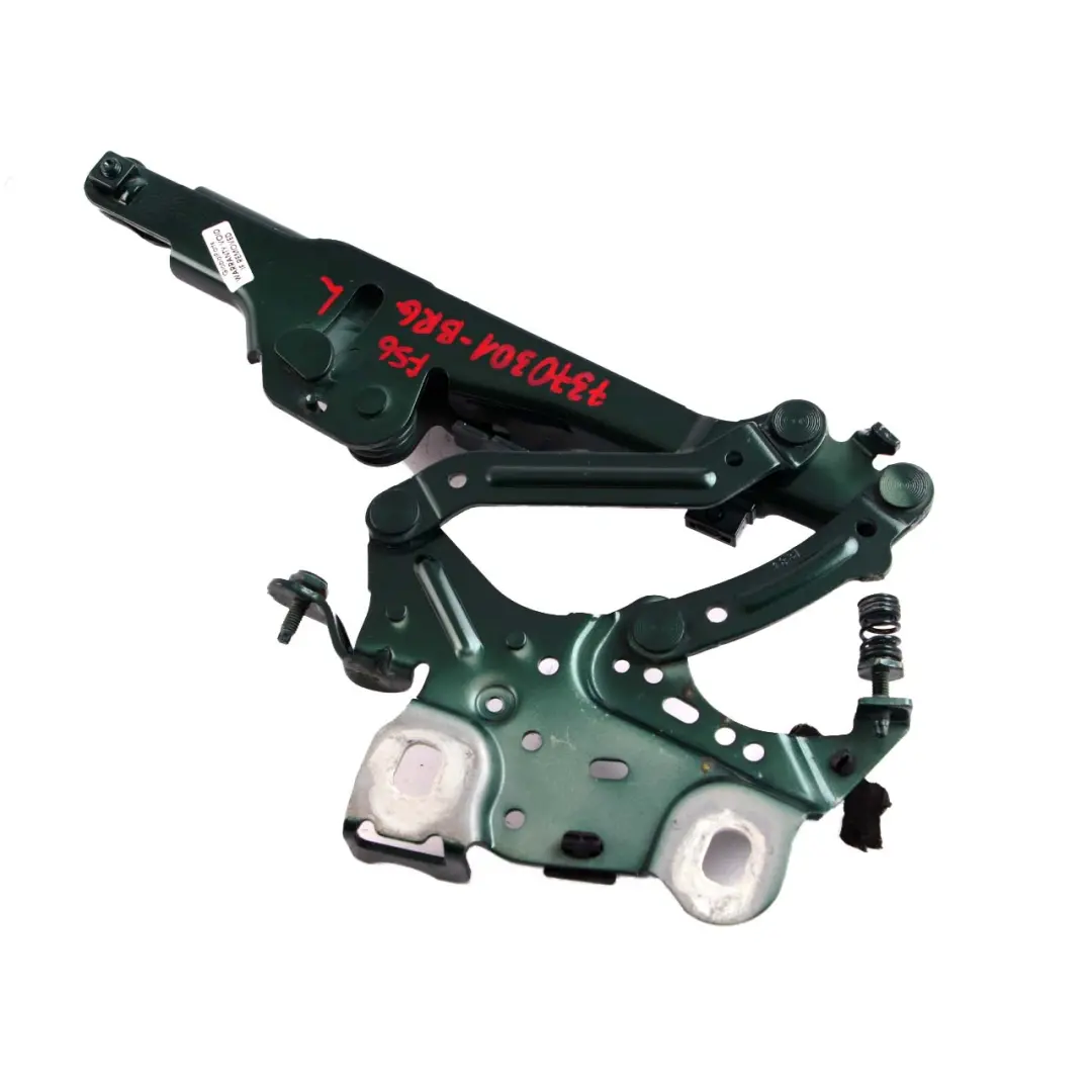 Mini F55 F56 F57 Left N/S Engine Hood Hinge Bonnet British Racing Green A67 - SKU 7370301-BRG - Part number 7370301