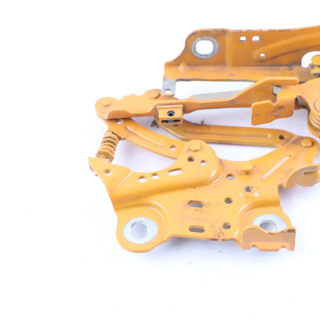 Mini F55 F56 F57 Hood Bonnet Engine Hinge Left N/S Volcanic Orange - B70 7300565 - SKU 7370301-VOR - Part number 7370301