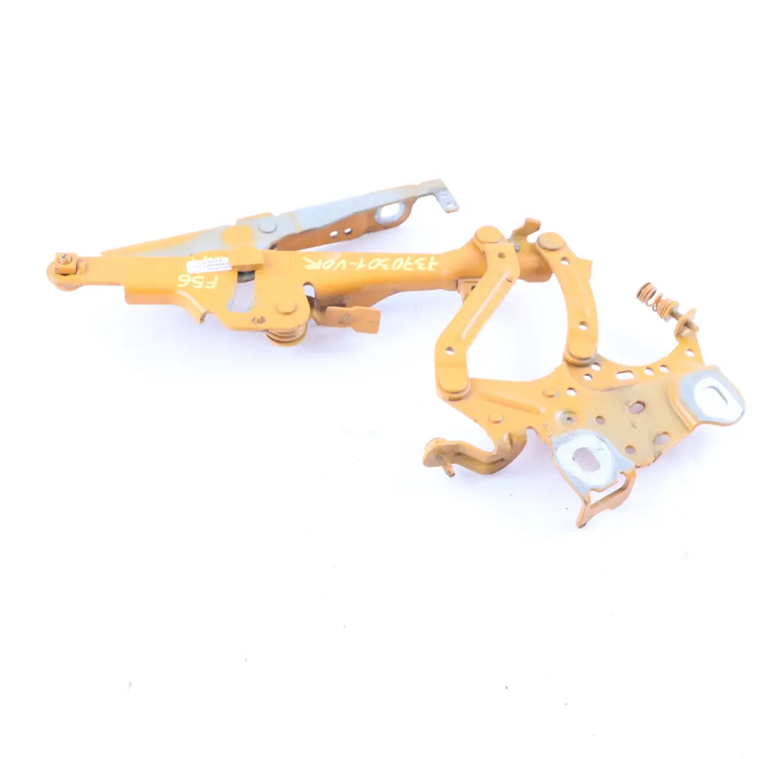 Hood Bonnet Engine Hinge Left N/S Volcanic Orange - B70 7300565 to Mini F55 F56 F57 with Part number 7370301 Mini F55 F56 F57 Hood Bonnet Engine Hinge Left N/S Volcanic Orange - B70 7300565 - SKU 7370301-VOR - Part number 7370301