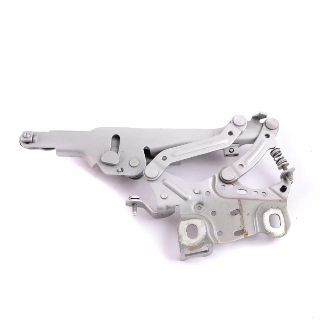 Left N/S Engine Hood Hinge Bonnet White Silver Metallic A62 to Mini F55 F56 F57 with Part number 7370301 Mini F55 F56 F57 Left N/S Engine Hood Hinge Bonnet White Silver Metallic A62 - SKU 7370301-WS - Part number 7370301