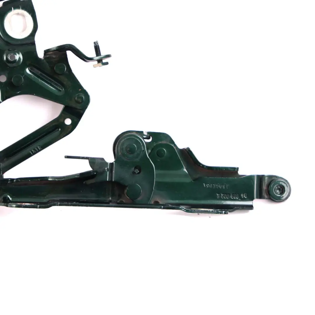 Right Engine Hood Hinge Bonnet British Racing Green 7300566 to Mini Cooper F55 F56 with Part number 7370302 Mini Cooper F55 F56 Right Engine Hood Hinge Bonnet British Racing Green 7300566 - SKU 7370302-BRG - Part number 7370302
