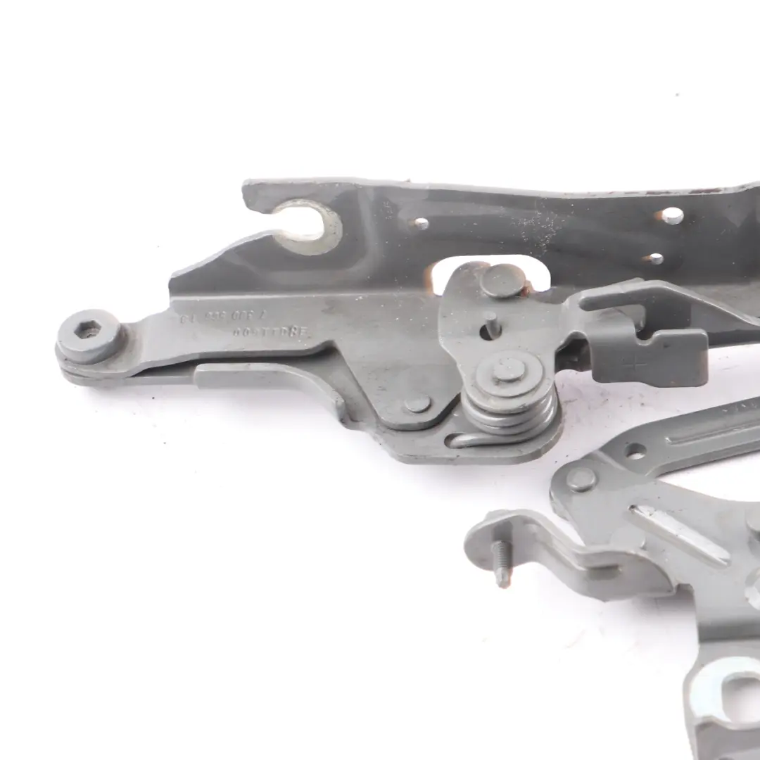 Mini Cooper F55 F56 Hood Hinge Bonnet Right O/S 7300566 Moonwalk Grey - B71 - SKU 7370302-MGM - Part number 7370302