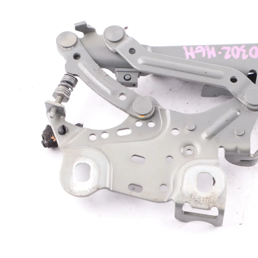 Mini Cooper F55 F56 Motor Scharnier Haube Rechts 7300566 Moonwalk Grey - B71 - SKU 7370302-MGM - Teilenummer 7370302