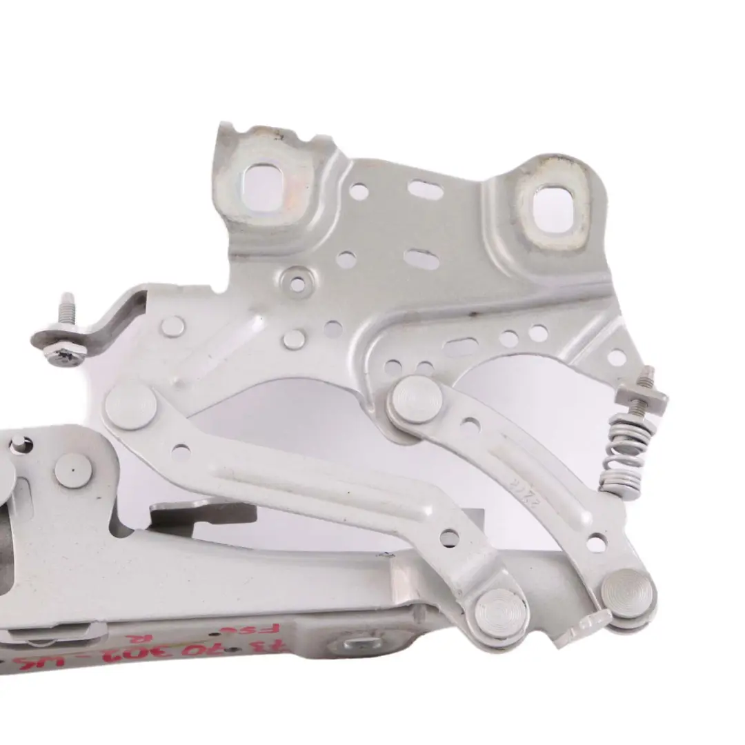 Mini Cooper F55 F56 Right O/S Engine Hood Hinge Bonnet White Silver A62 7300566 - SKU 7370302-WS - Part number 7370302