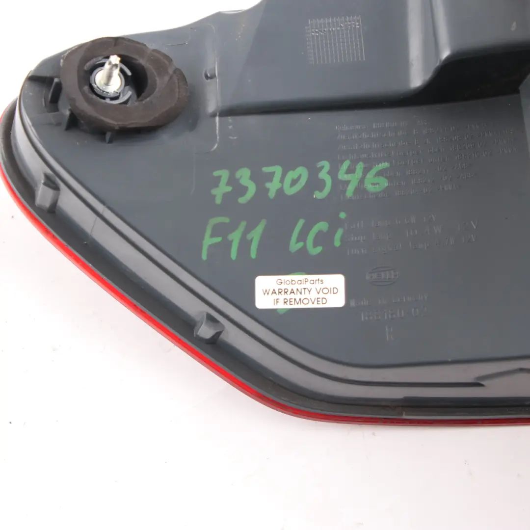 BMW F11 Touring Rear Light In The Side Panel Right O/S - SKU 7370346 - Part number 7370346