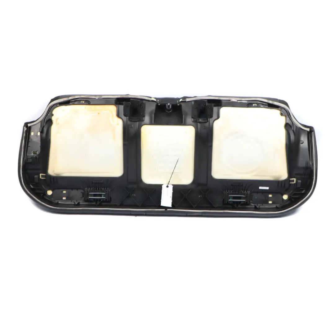  Sitzbank hinten BMW F10 F11 LCI Base Couchbezug Leder Dakota Schwarz - SKU 7370458 - Teilenummer 7370458