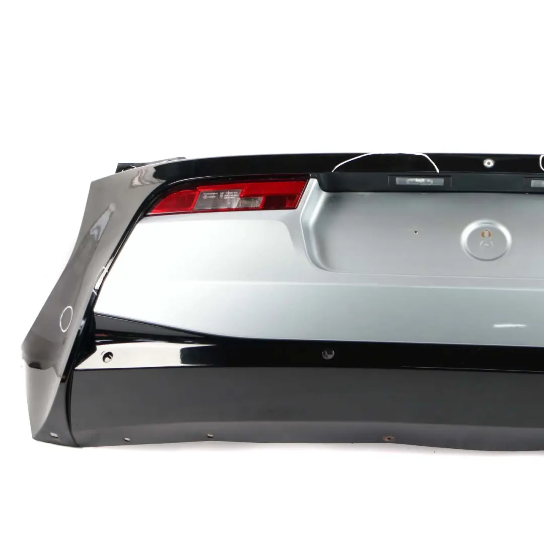 Bumper Trim Panel PDC Ionic Silver Blue Metallic - B72 to BMW i3 I01 Rear with Part number 7370582 BMW i3 I01 Rear Bumper Trim Panel PDC Ionic Silver Blue Metallic - B72 - SKU 7370582-ION - Part number 7370582