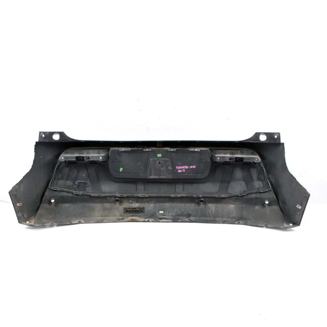 Bumper Trim Panel PDC Ionic Silver Blue Metallic - B72 to BMW i3 I01 Rear with Part number 7370582 BMW i3 I01 Rear Bumper Trim Panel PDC Ionic Silver Blue Metallic - B72 - SKU 7370582-ION - Part number 7370582