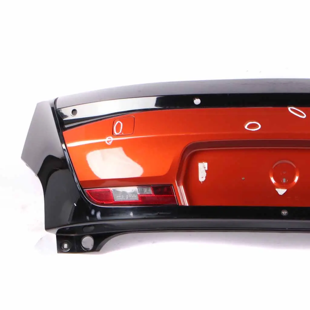 Bumper Trim Panel PDC Solar Orange Metallic - B78 to BMW i3 I01 Rear with Part number 7370582 BMW i3 I01 Rear Bumper Trim Panel PDC Solar Orange Metallic - B78 - SKU 7370582-SOL - Part number 7370582