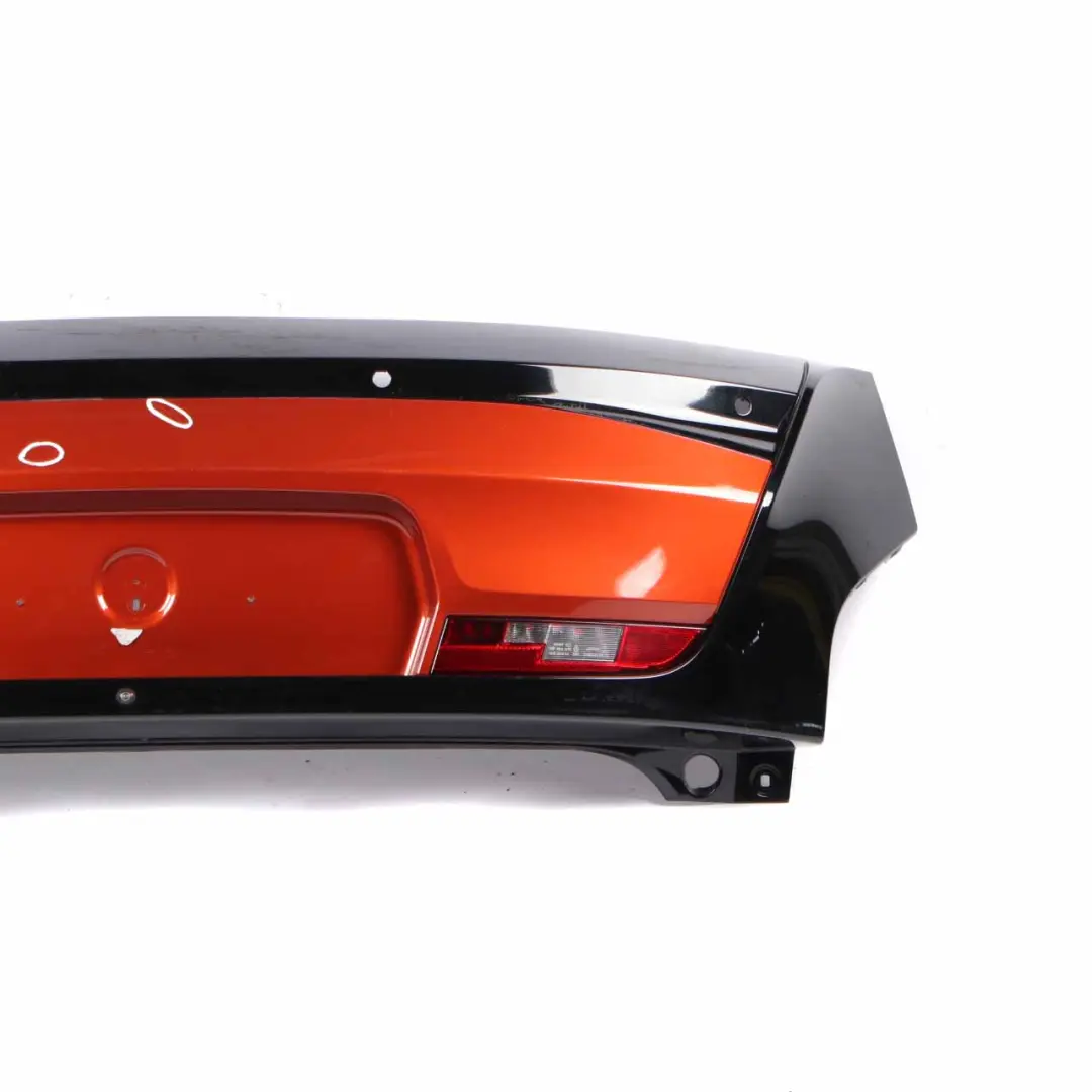 Bumper Trim Panel PDC Solar Orange Metallic - B78 to BMW i3 I01 Rear with Part number 7370582 BMW i3 I01 Rear Bumper Trim Panel PDC Solar Orange Metallic - B78 - SKU 7370582-SOL - Part number 7370582