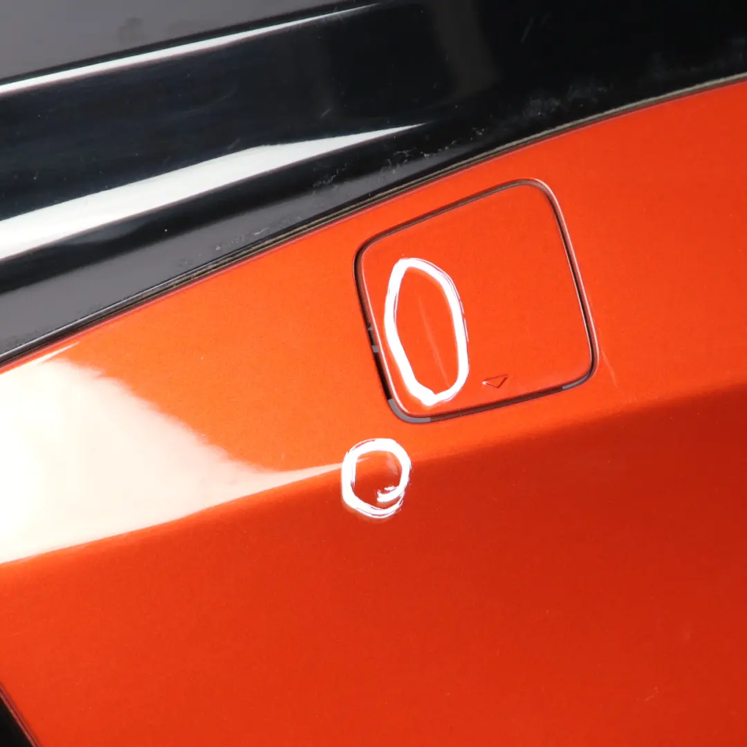 BMW i3 I01 Rear Bumper Trim Panel PDC Solar Orange Metallic - B78 - SKU 7370582-SOL - Part number 7370582