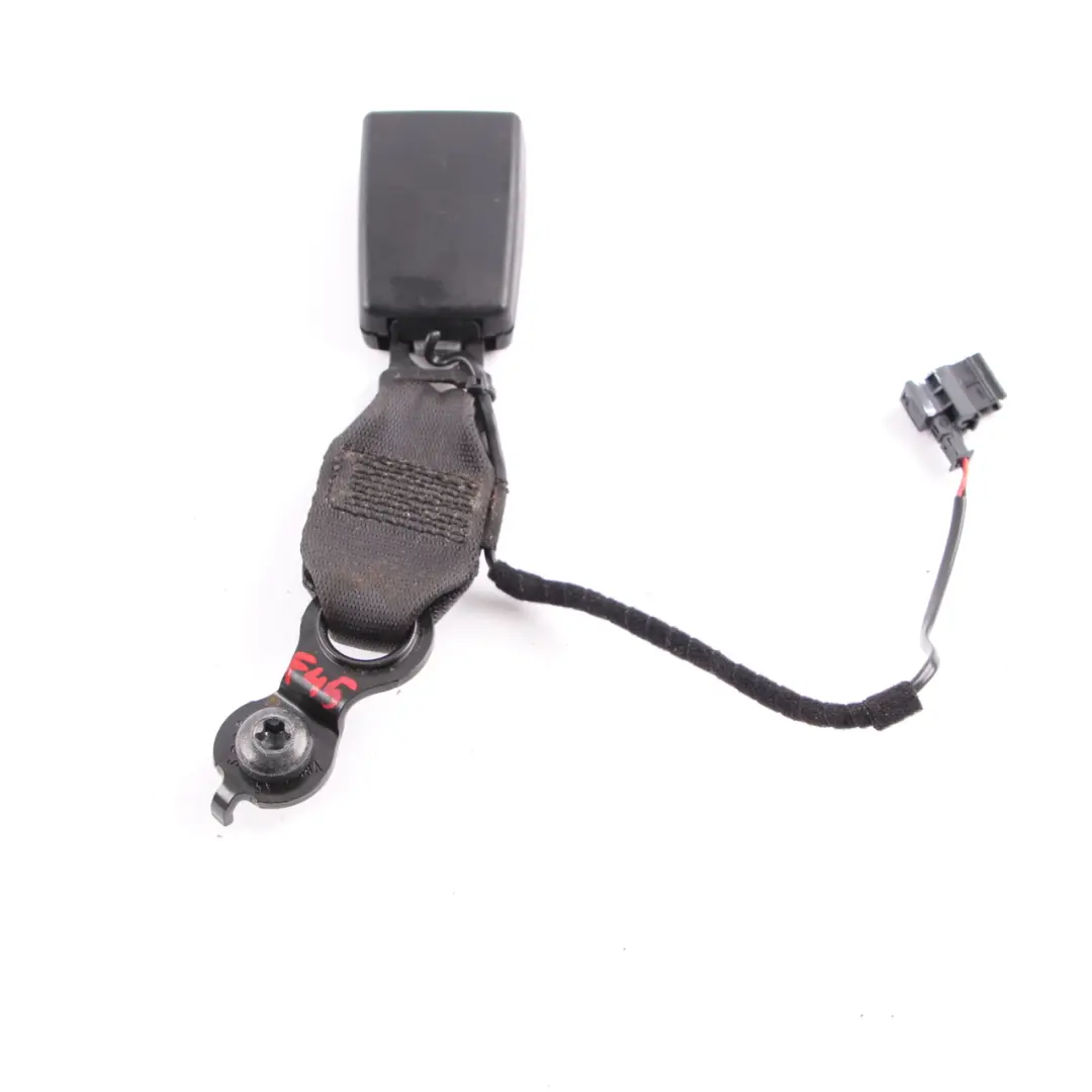 Belt Buckle BMW F45 F46 F48 Lower Rear Center to with Part number 7371653 Belt Buckle BMW F45 F46 F48 Lower Rear Center - SKU 7371653 - Part number 7371653