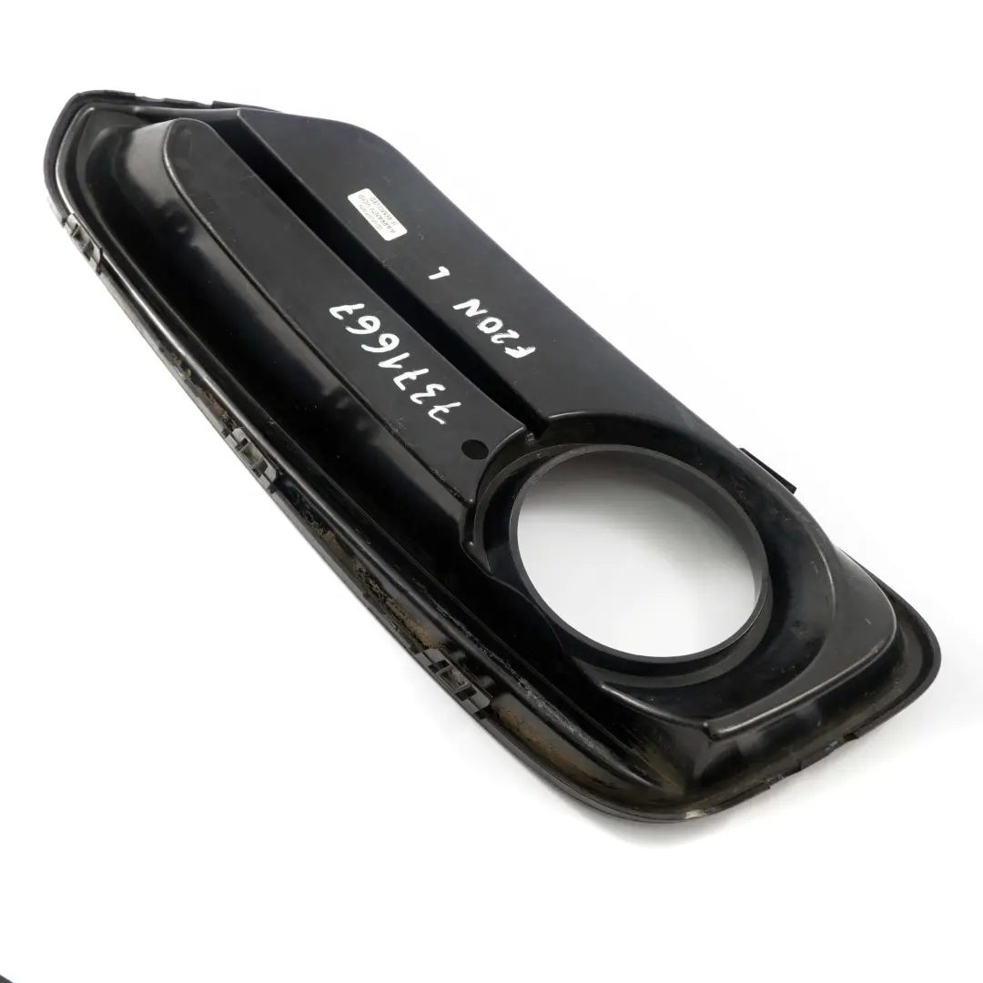 Fog Light Cover BMW F20 F21 Front Bumper Left N/S Grid Grille Sport Line to with Part number 7371667 Fog Light Cover BMW F20 F21 Front Bumper Left N/S Grid Grille Sport Line - SKU 7371667 - Part number 7371667