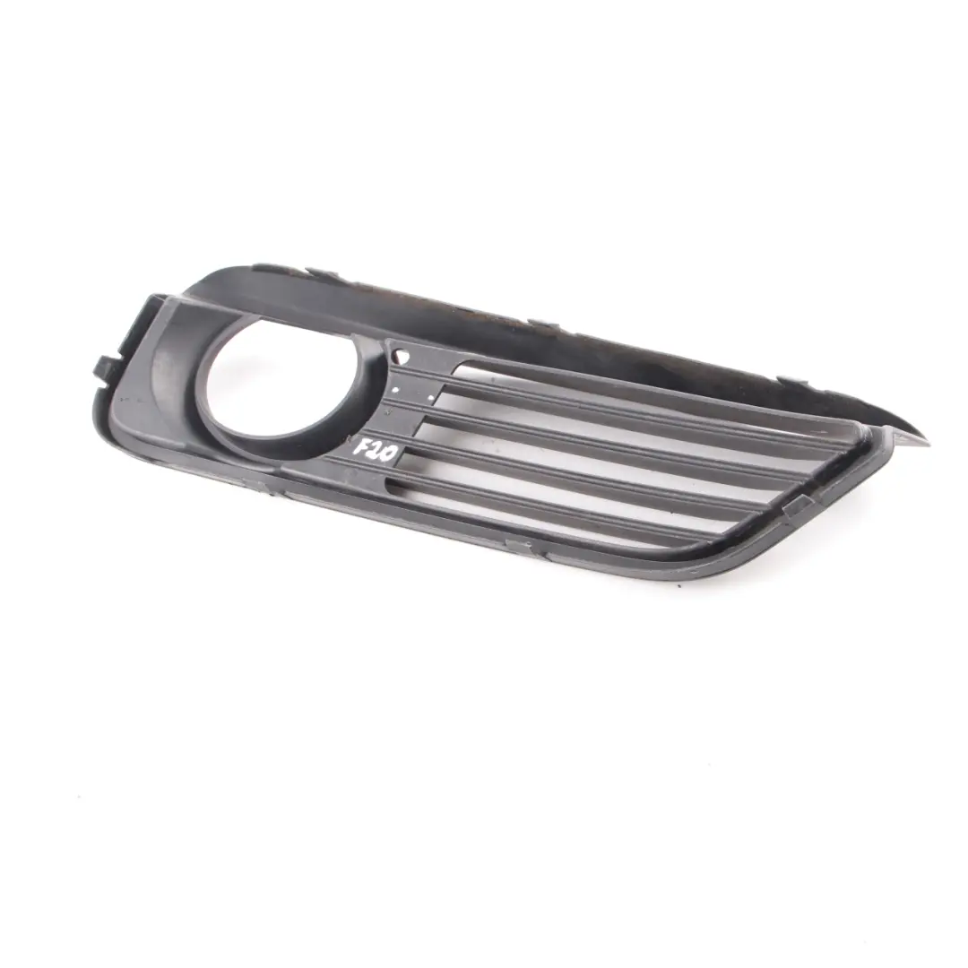 Fog Light Cover BMW F20 F21 LCI Front Bumper Left N/S Grid Grille to with Part number 7371669 Fog Light Cover BMW F20 F21 LCI Front Bumper Left N/S Grid Grille - SKU 7371669 - Part number 7371669