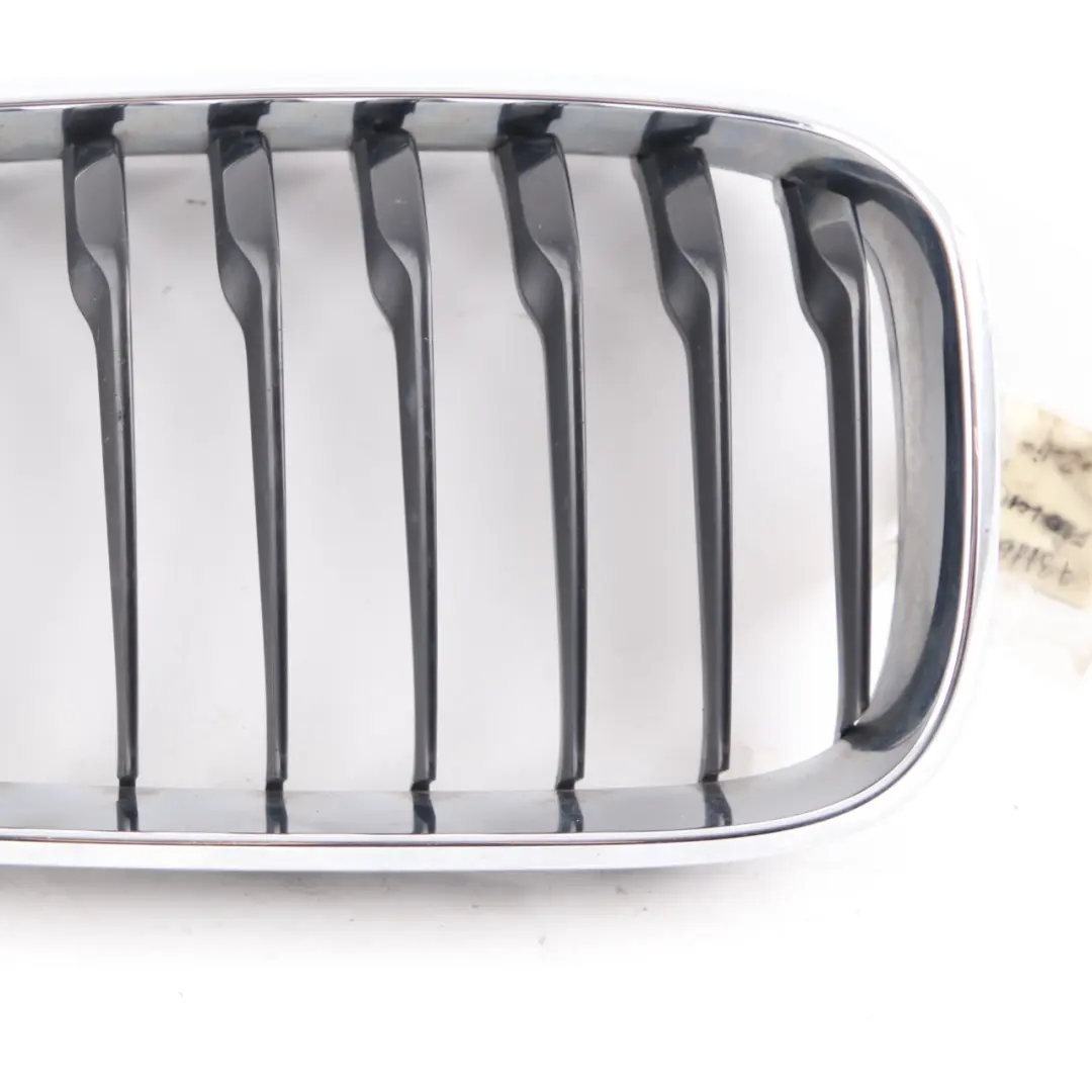 Front Grille Bumper Trim Kidney Right Chrome to BMW F20 F21 LCI M Sport with Part number 7371686 BMW F20 F21 LCI M Sport Front Grille Bumper Trim Kidney Right Chrome - SKU 7371686-1 - Part number 7371686
