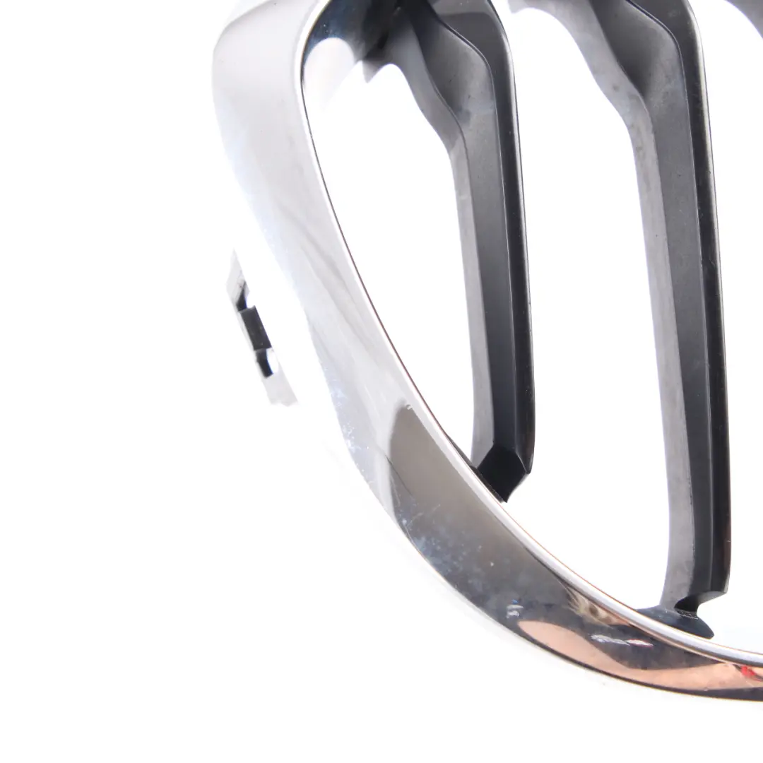 Front Grille Bumper Trim Kidney Right Chrome to BMW F20 F21 LCI M Sport with Part number 7371686 BMW F20 F21 LCI M Sport Front Grille Bumper Trim Kidney Right Chrome - SKU 7371686-1 - Part number 7371686