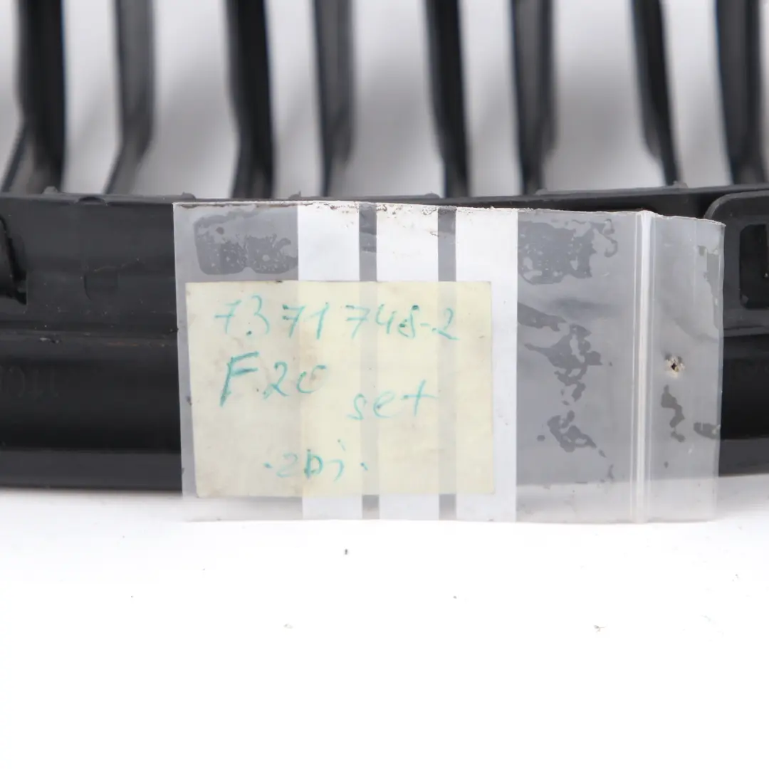 Front Grille Left Right N/O/S Bumper Panel Cover Kidney Set TAIWAN to BMW F20 LCI with Part number 7371748 BMW F20 LCI Front Grille Left Right N/O/S Bumper Panel Cover Kidney Set TAIWAN - SKU 7371748-2 - Part number 7371748