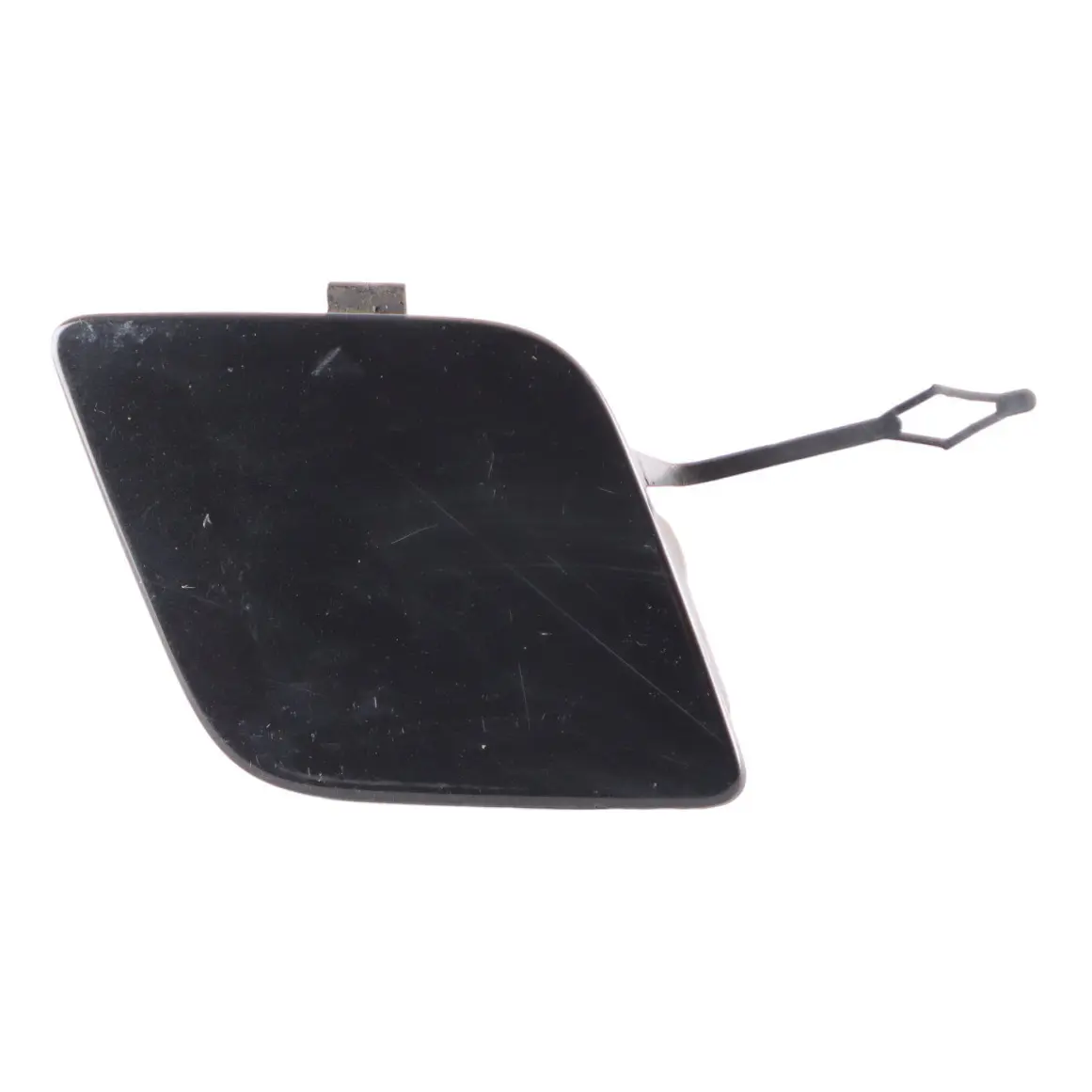 BMW F20 LCI Rear Bumper Towing Eye Hook Cover Flap Black 7371738