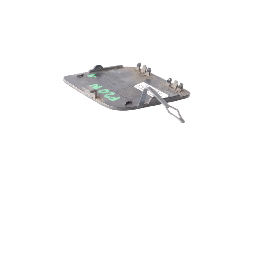 BMW F20 LCI Parachoques trasero remolque Ojo Gancho Cubierta Flap Negro 7371738 - SKU 7371751-1 - Número de pieza 7371751