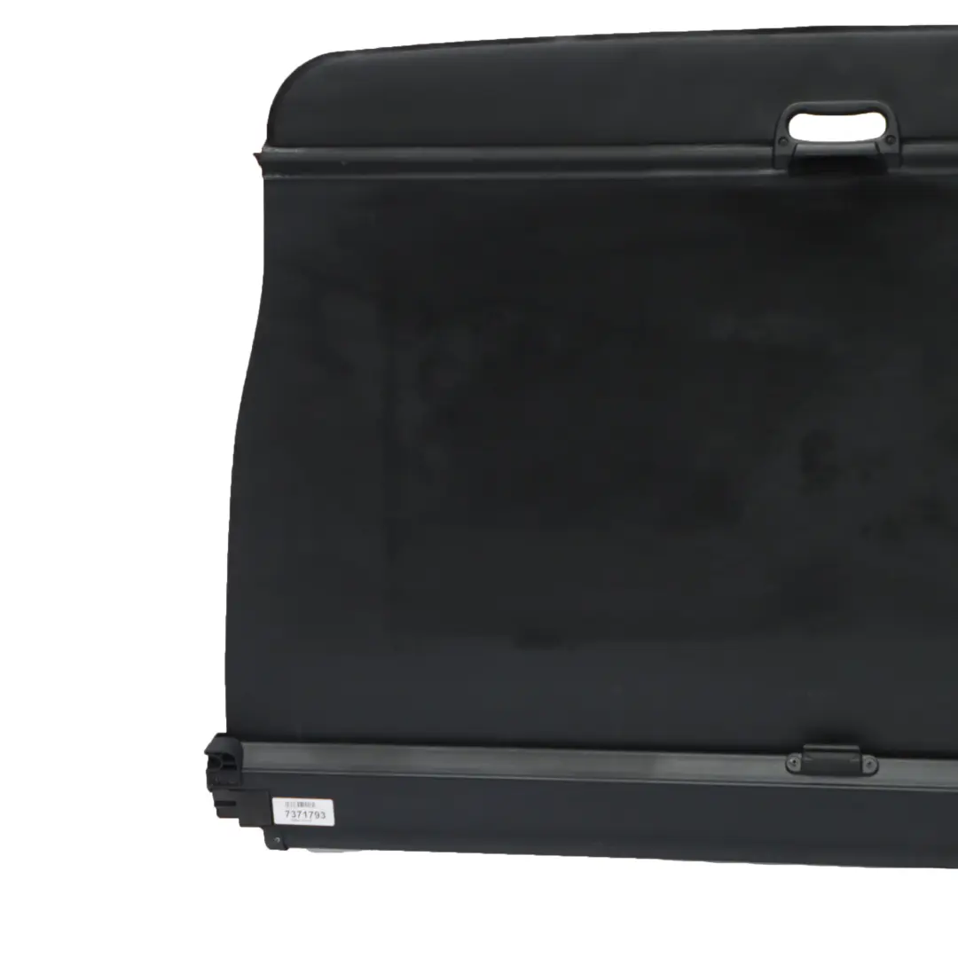 Persiana Enrollable Estante Compartimento Maletero Negro para BMW X5 F15 con número de pieza 7371793 BMW X5 F15 Persiana Enrollable Estante Compartimento Maletero Negro - SKU 7371793 - Número de pieza 7371793