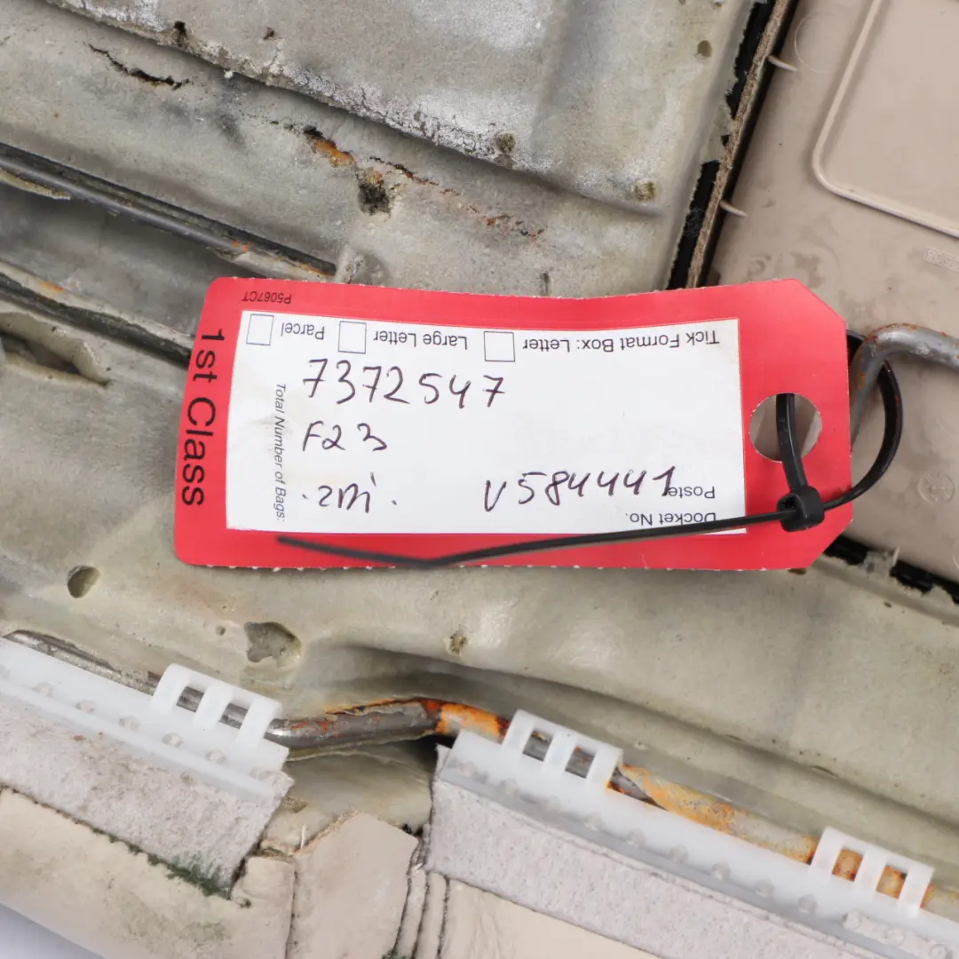 Covering Bench Couch Cover Leather Dakota Oyster to BMW F23 Rear Seat with Part number 7372547 BMW F23 Rear Seat Covering Bench Couch Cover Leather Dakota Oyster - SKU 7372547 - Part number 7372547