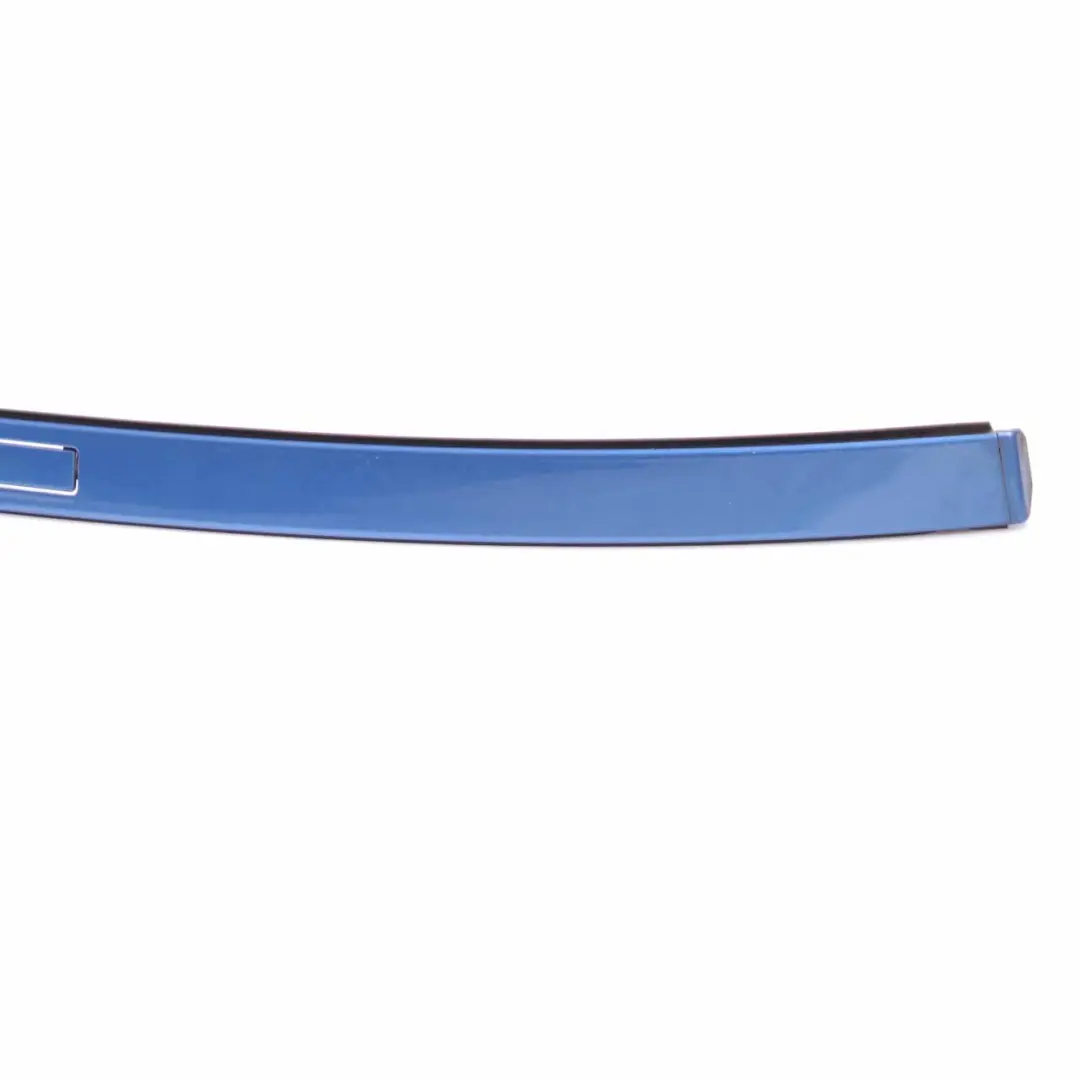 Roof Moulding Left N/S Railing Trim Strip Estoril Blue Metallic - B45 to BMW F36 with Part number 7372799 BMW F36 Roof Moulding Left N/S Railing Trim Strip Estoril Blue Metallic - B45 - SKU 7372799-EB - Part number 7372799