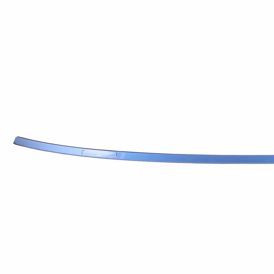 BMW F36 Roof Moulding Right O/S Railing Trim Strip Estoril Blue Metallic - B45 - SKU 7372800-EB - Part number 7372800