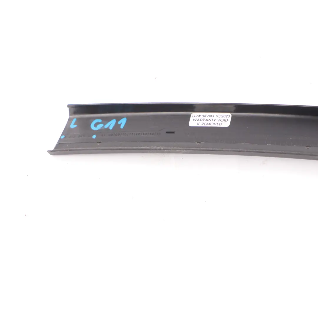 Window Guide Rail Bracket Door Rear Left N/S Interior Cover to BMW G11 with Part number 7372945 BMW G11 Window Guide Rail Bracket Door Rear Left N/S Interior Cover - SKU 7372945 - Part number 7372945