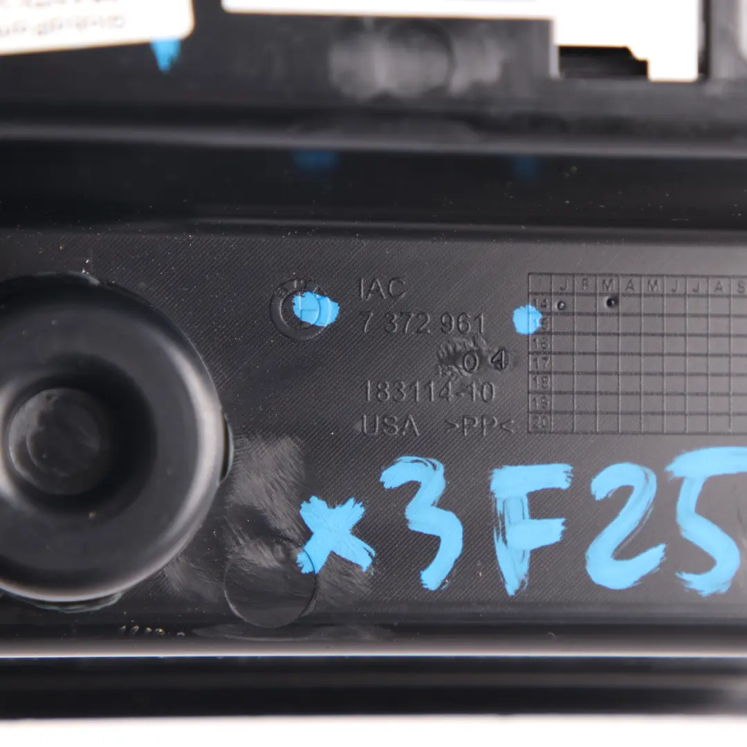 Tool Box BMW X3 F25 X4 F26 Trim Mounting Tool Storage Trunk Black to with Part number 7372961 Tool Box BMW X3 F25 X4 F26 Trim Mounting Tool Storage Trunk Black - SKU 7372961 - Part number 7372961