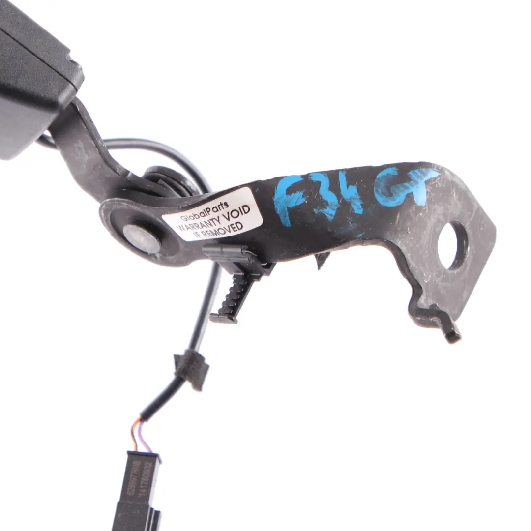 BMW F34 Hebilla De Asiento Tensor Cinturón Inferior Trasero Izquierdo - SKU 7373202 - Número de pieza 7373202