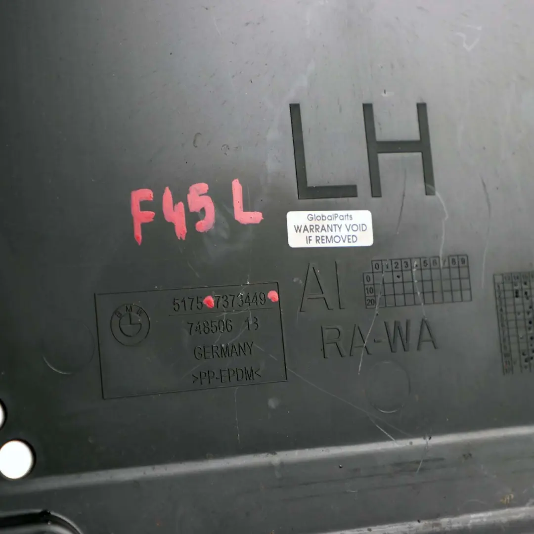 Left N/S Trim Cover Diffuser to BMW 2 F45 Active Tourer Mini Clubman One D F54 with Part number 7373449 BMW 2 F45 Active Tourer Mini Clubman One D F54 Left N/S Trim Cover Diffuser - SKU 7373449 - Part number 7373449