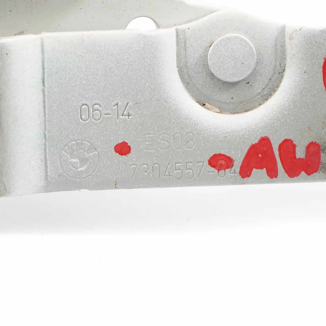 BMW F22 F23 Trunk Lid Hinge Left N/S Alpinweiss Alpine White - 300 7304557 - SKU 7373847-AW - Part number 7373847