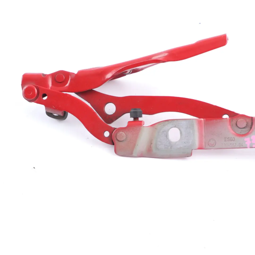 BMW F22 F23 LCI Trunk Lid Hinge Left N/S Melbourne Red Metallic - A75 - SKU 7373847-MRT - Part number 7373847